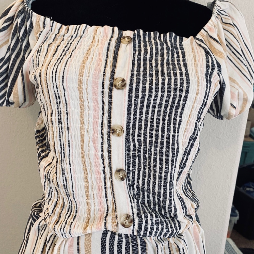 5/$25! Derek heart jumpsuit new without tags